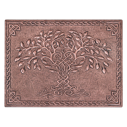 Copper Tree of Life Backsplash | Handmade Copper Kitchen Wall Art