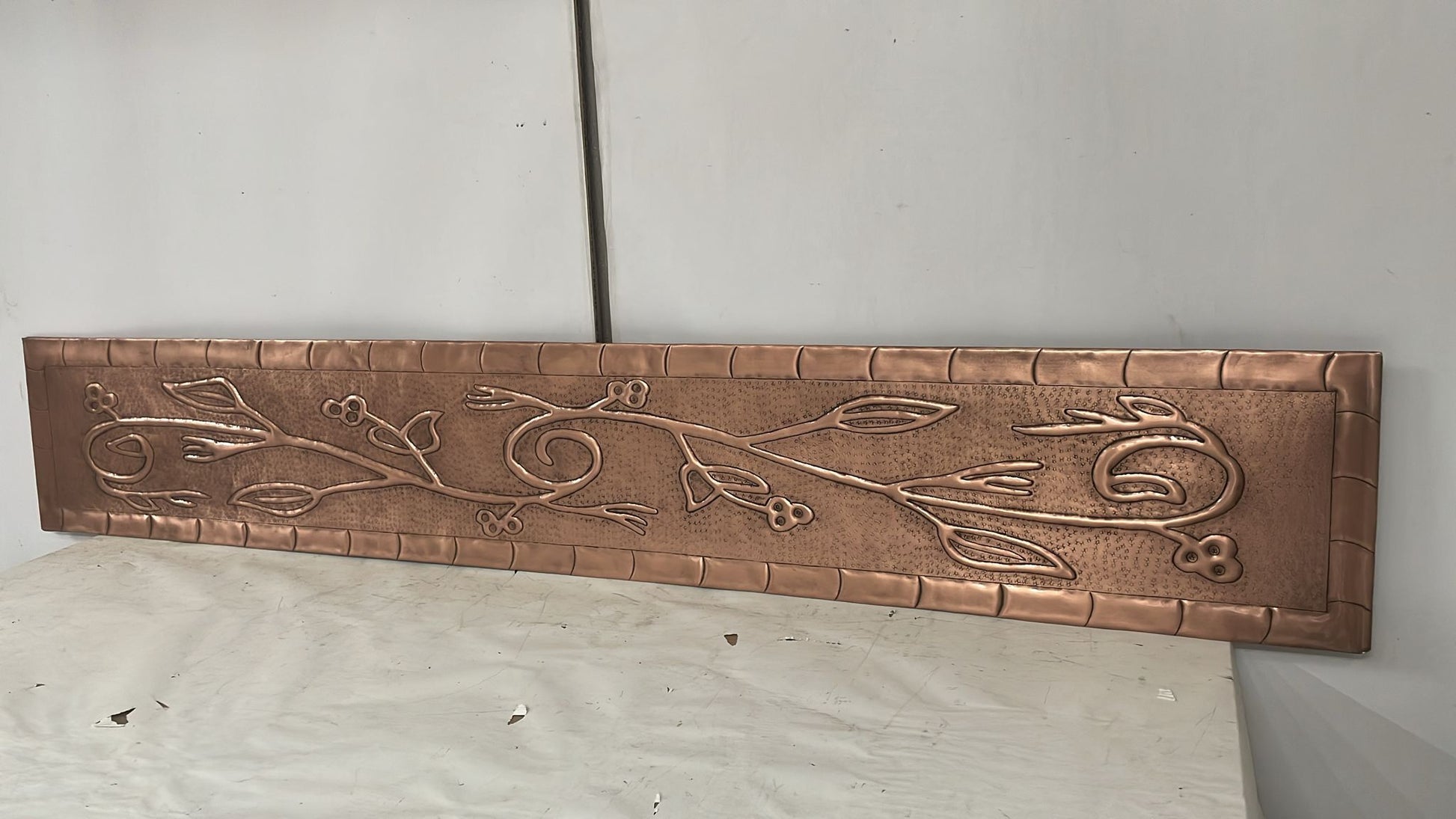 Copper Kitchen Island Panels — Handmade Decorative Copper Inserts - Natuross