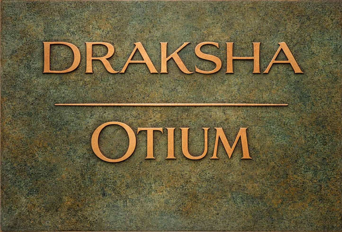 Personalized Name Plate - Natuross