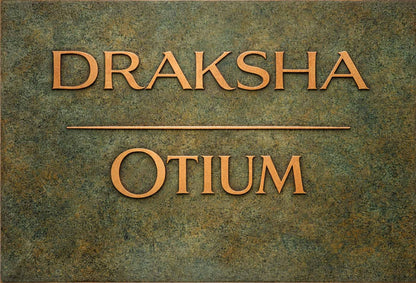 Personalized Name Plate - Natuross