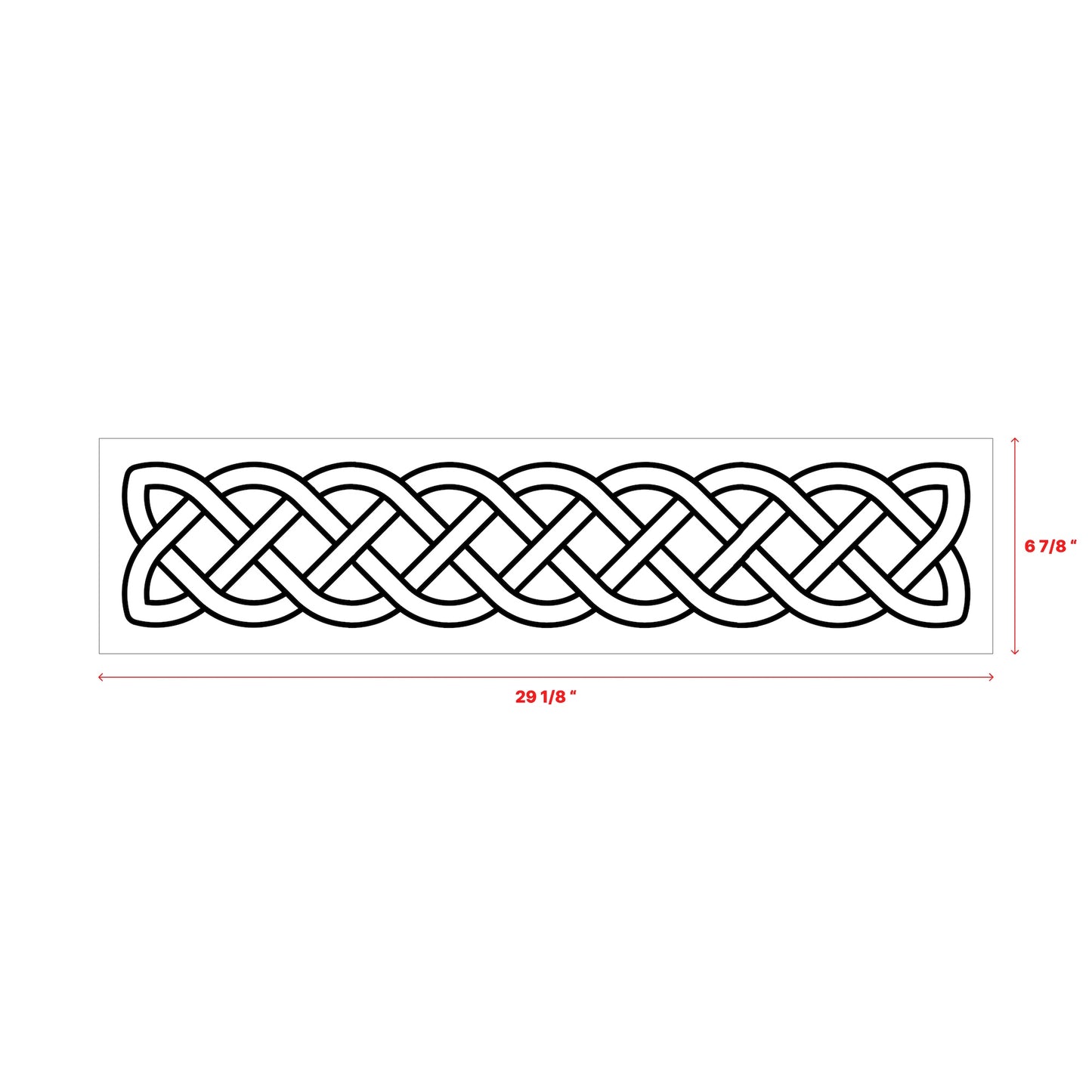 Range Hood Apron Cover (3 Copper Panels)