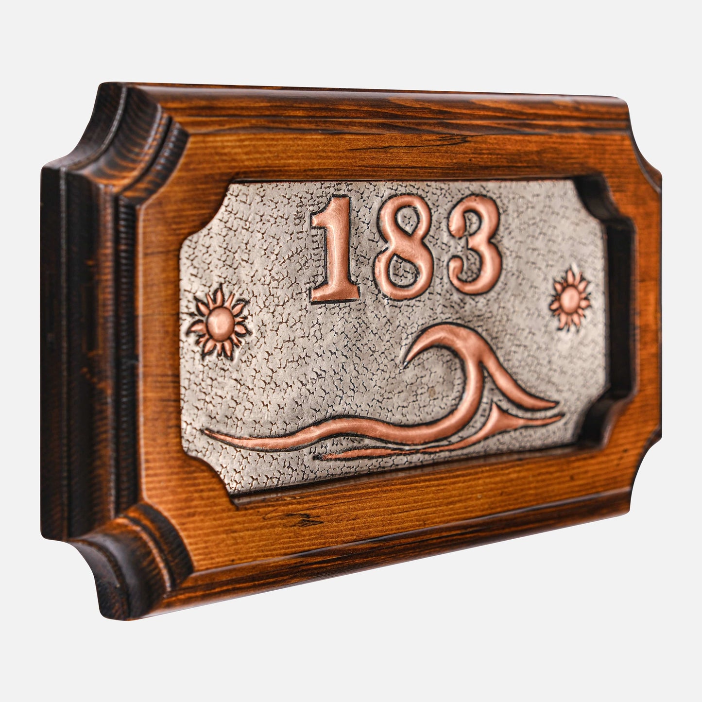 Beach House Number Plaque