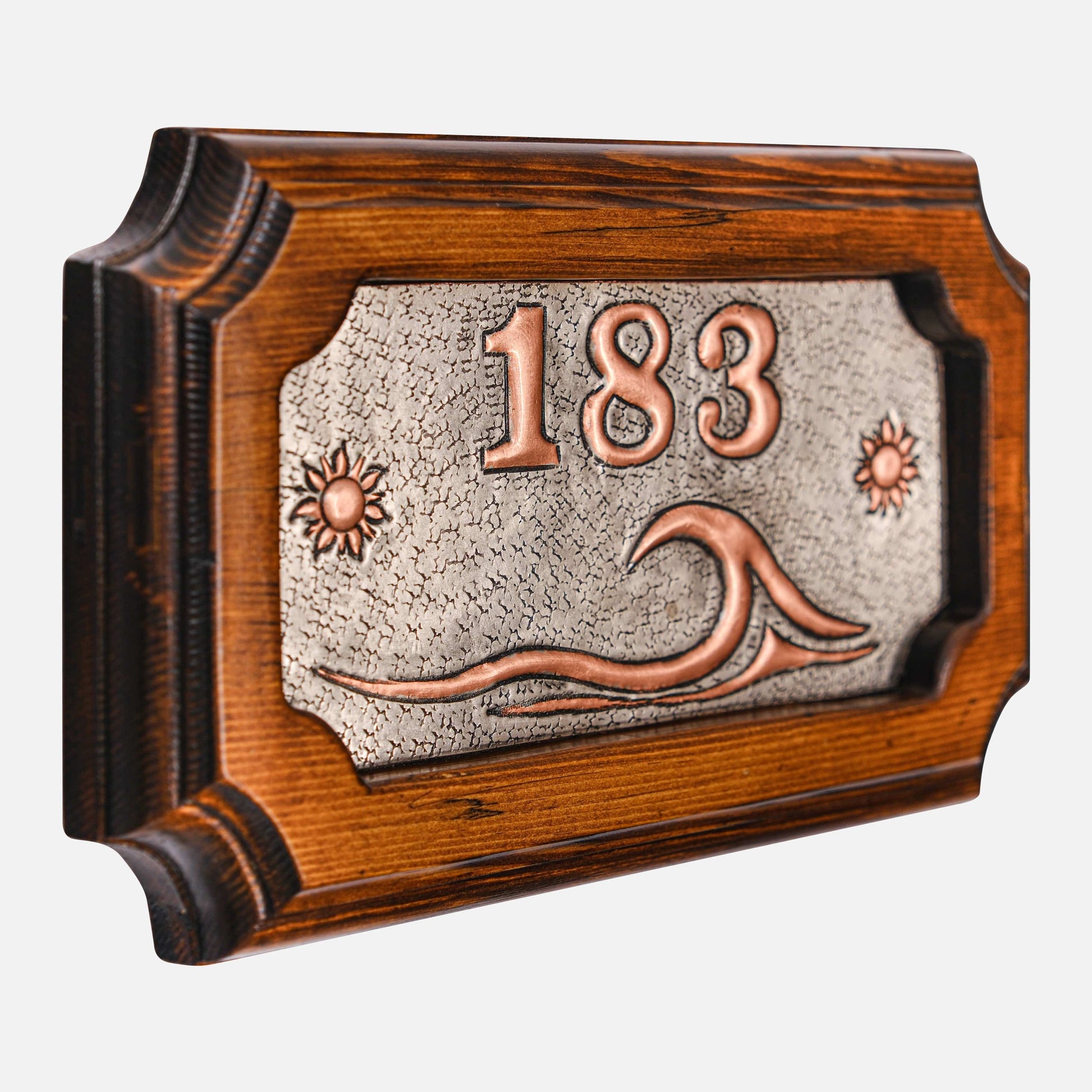 Beach House Number Plaque