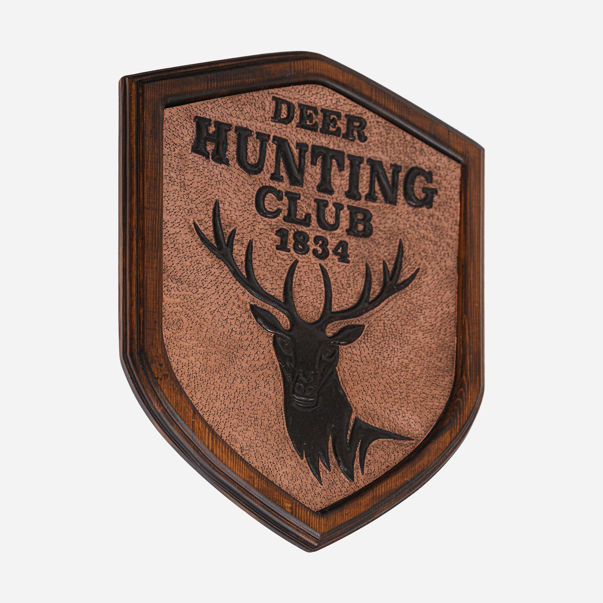 Copper Hunting Club Sign