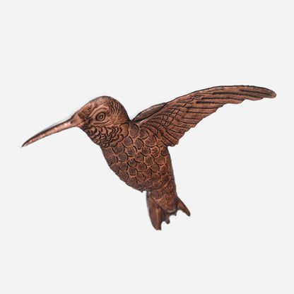 Hummingbird Copper Wall Art