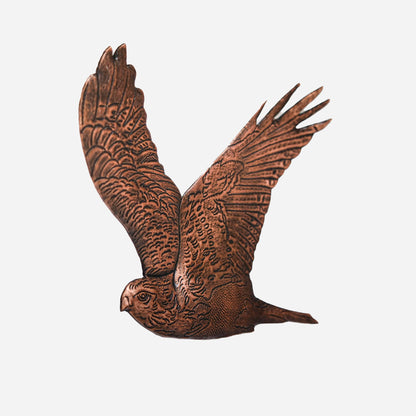 Hawk Copper Wall Art