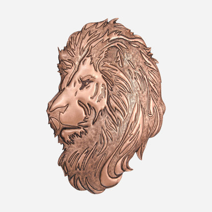 Lion Copper Wall Decor