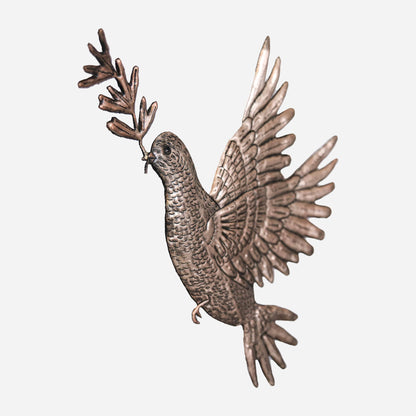 Dove Copper Wall Art