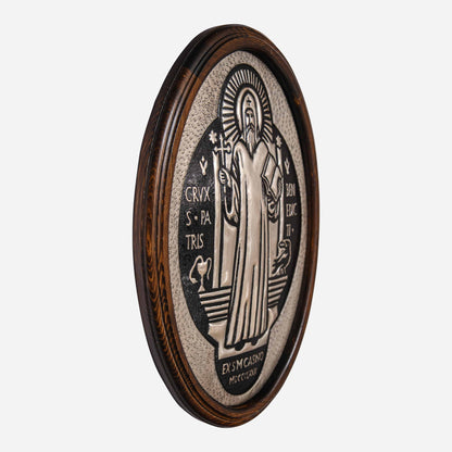 Copper St. Benedict Wall Art