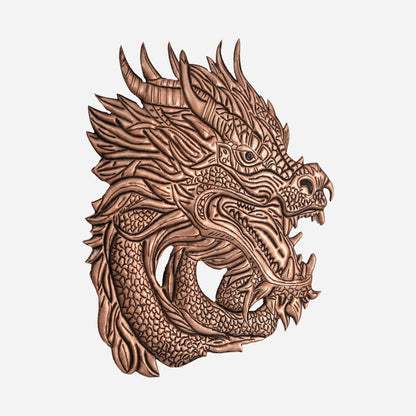 Dragon Copper Wall Art