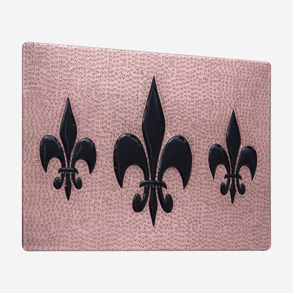 Fleur de Lys Copper Kitchen Backsplash Tile