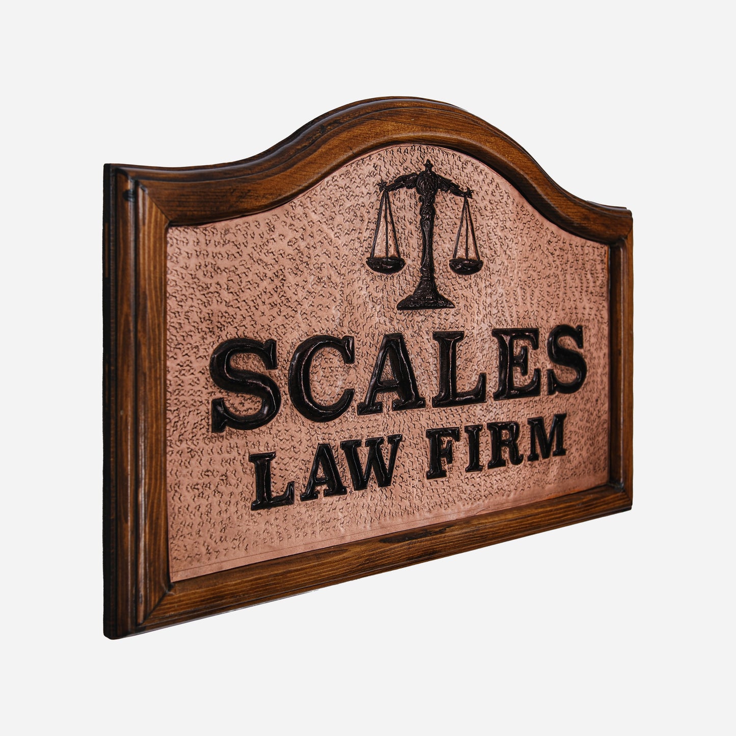 Copper Law Firm Sign