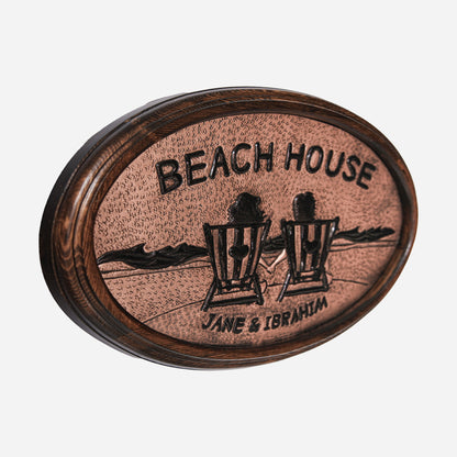 Copper Beach House Sign