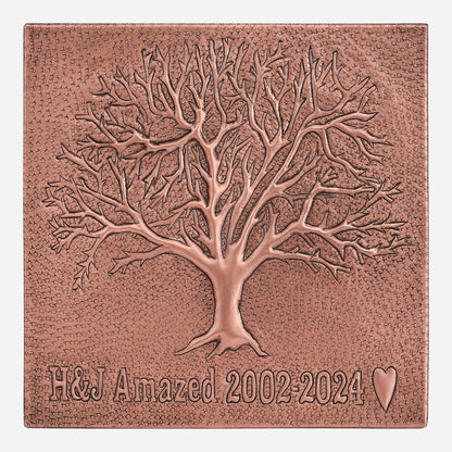 Copper Love Quote Sign (Tree) - Natuross