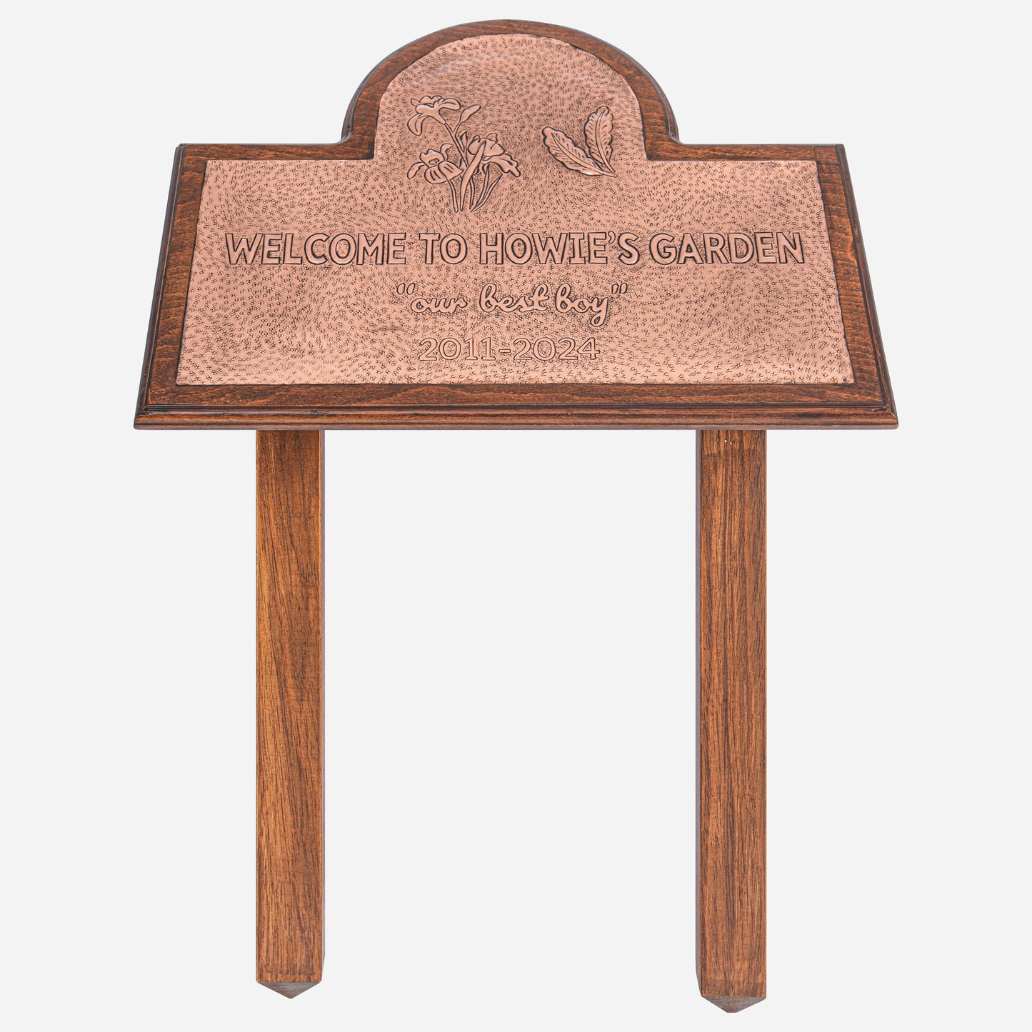 Pet Memorial Sign with Double Stake - Natuross