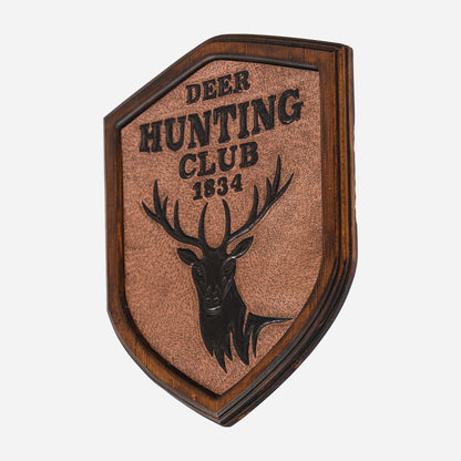 Copper Hunting Club Sign