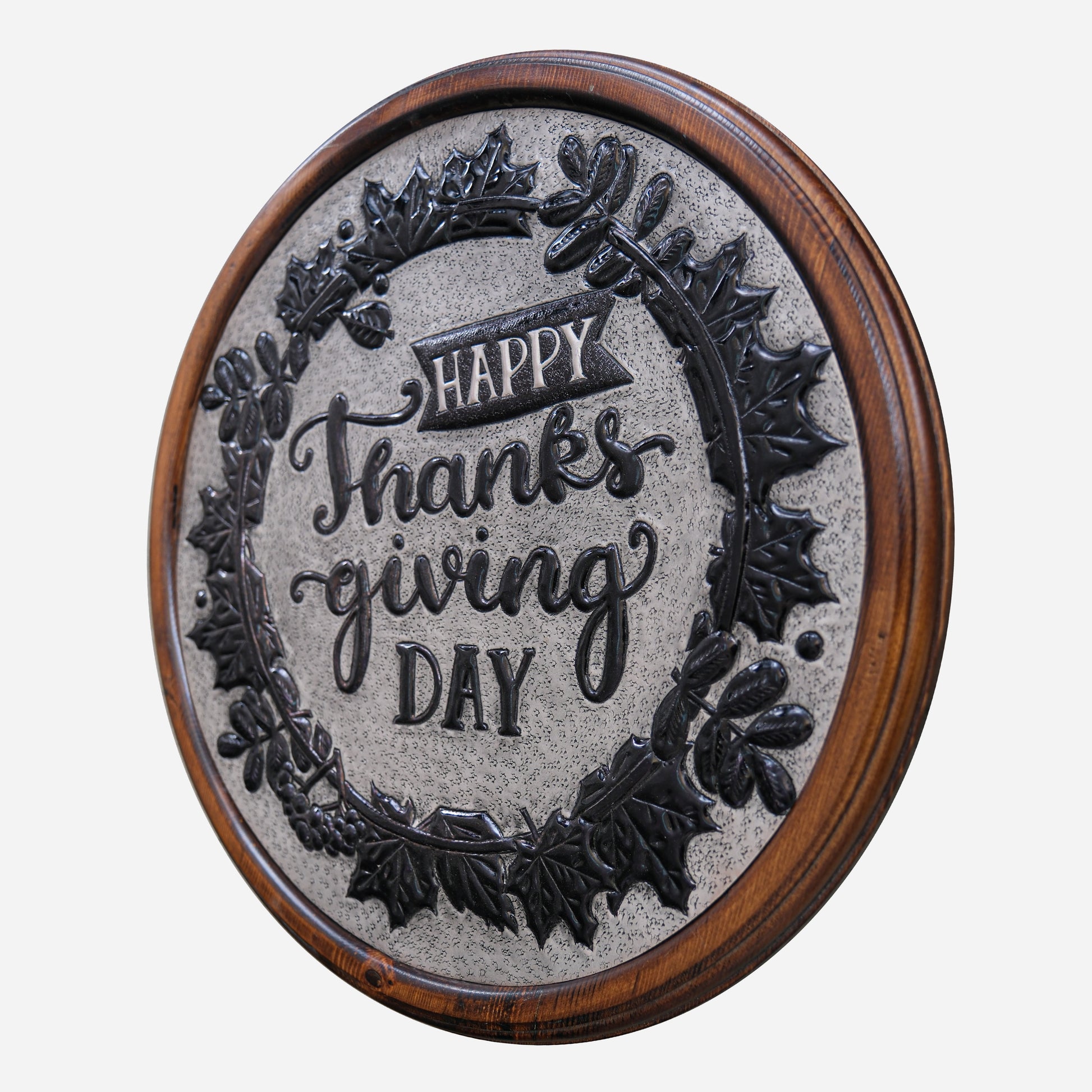 "Happy Thanksgiving Day" Copper Sign