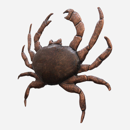 Copper Crab Wall Art