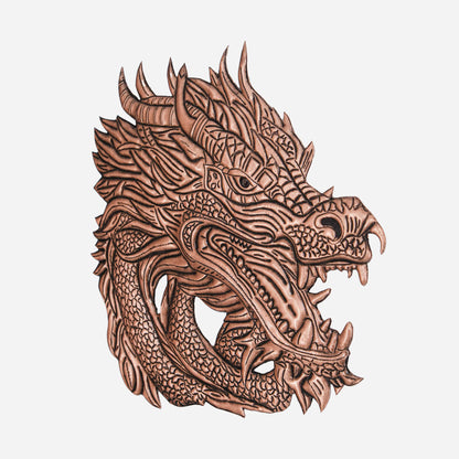 Dragon Copper Wall ArtDragon Copper Wall Art