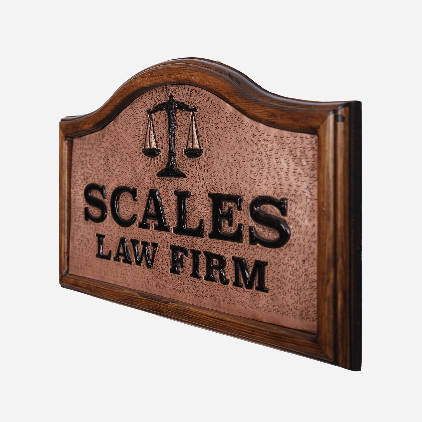 Copper Law Firm Sign