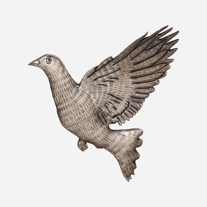 Pigeon Metal Wall Decor