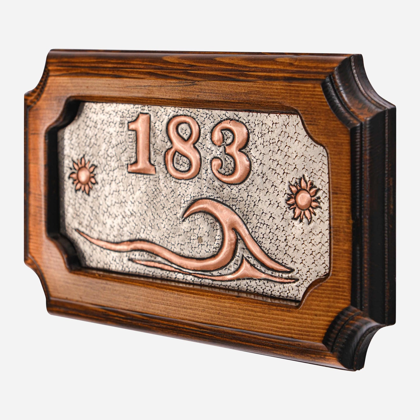 Beach House Number Plaque