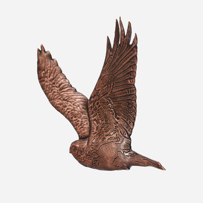 Hawk Copper Wall Art