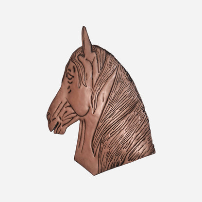 Horse Head Copper Wall Decor