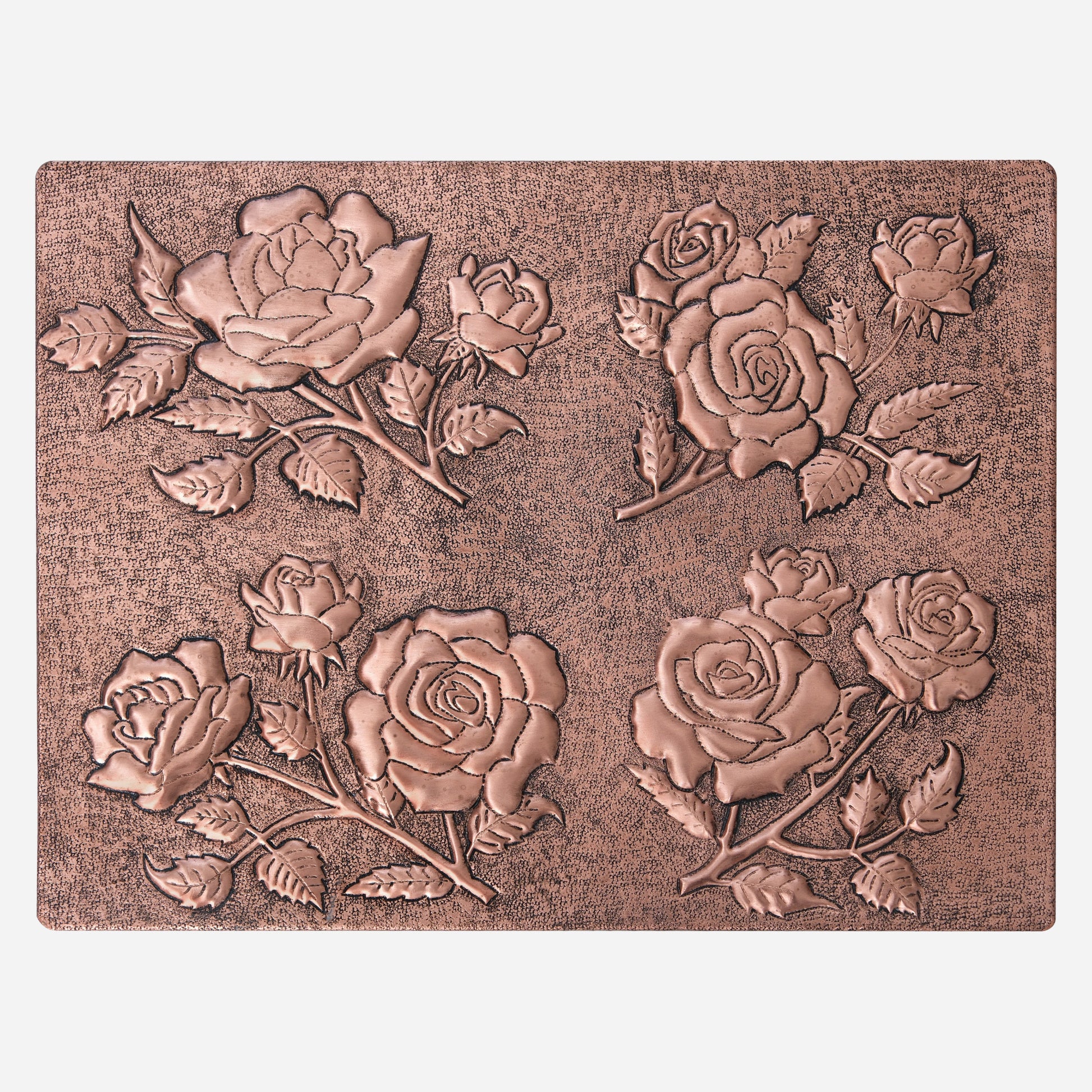 Roses Copper Wall Art 11.8x15.7" - Natuross