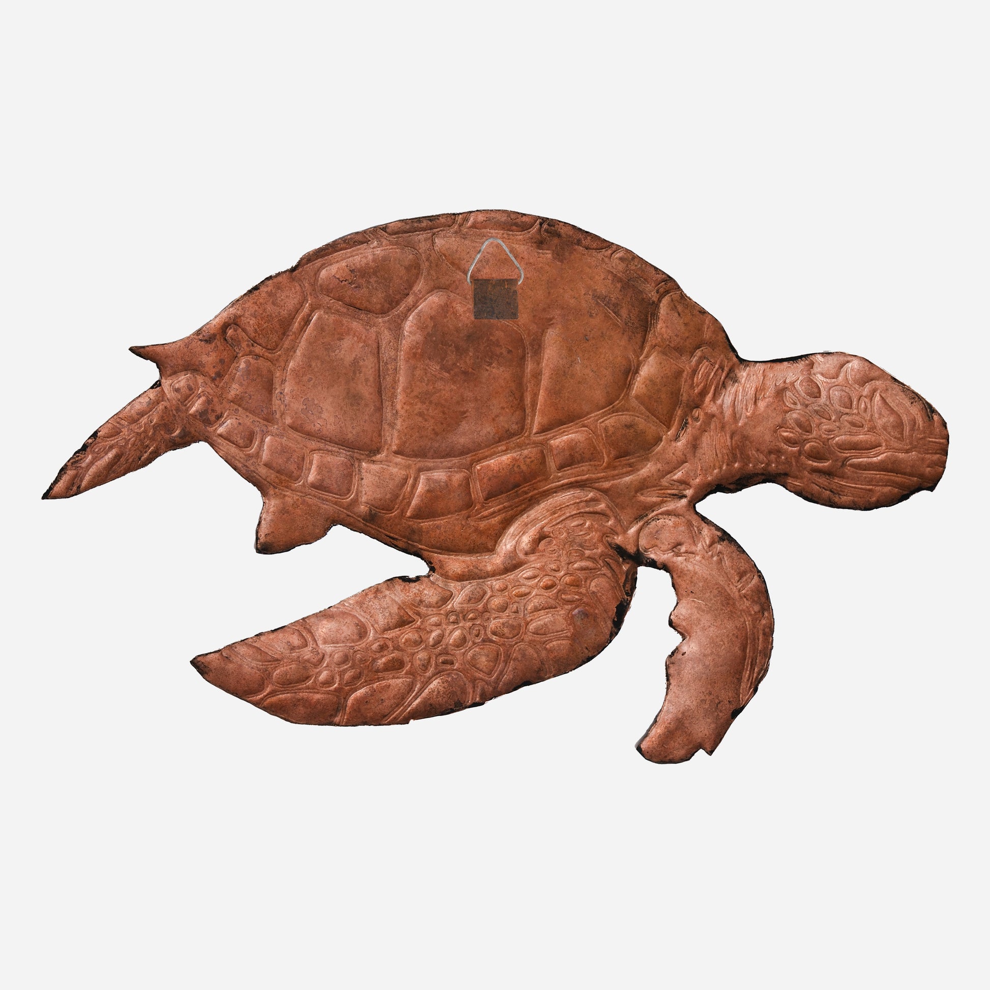 Sea Turtle Copper Wall Decor