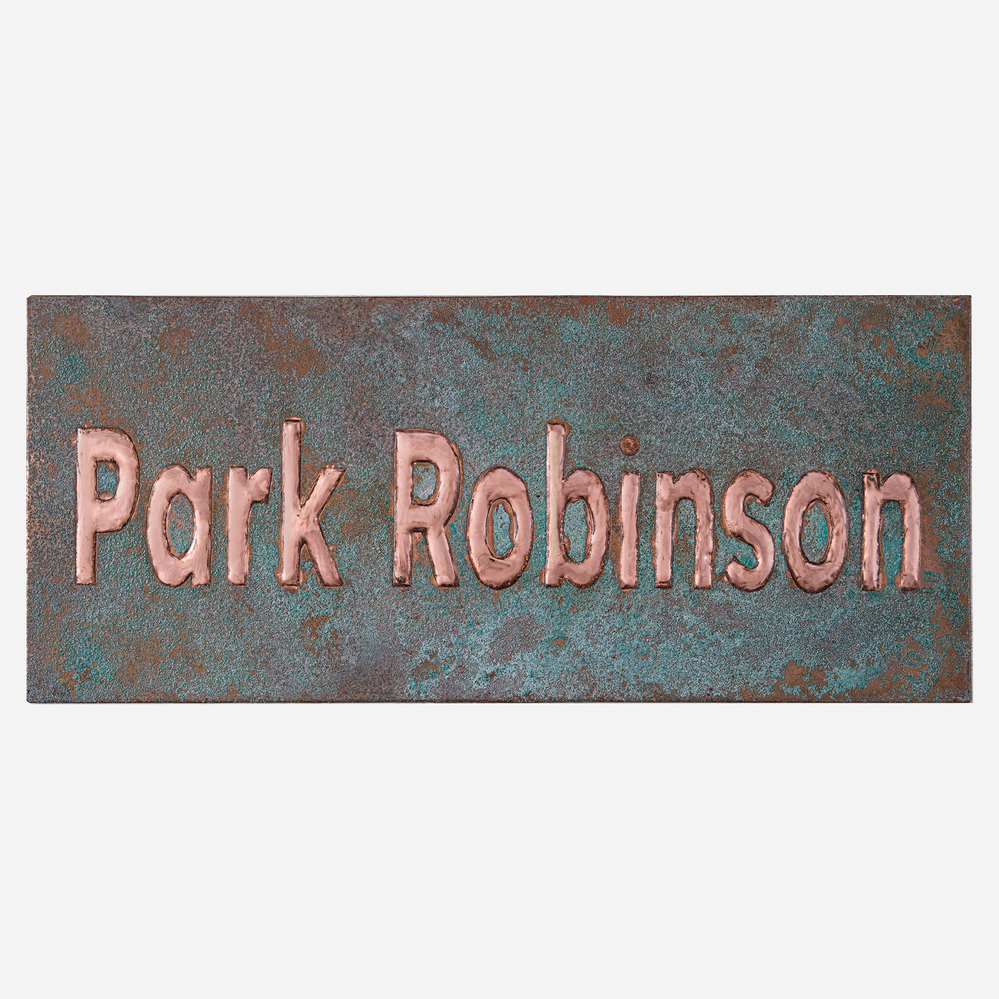 Custom Copper Wall Name Plate - Natuross