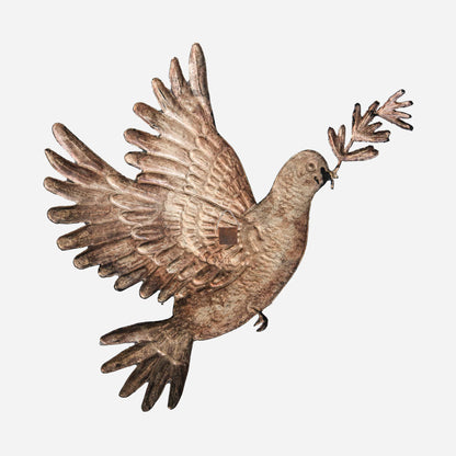 Dove Copper Wall Art