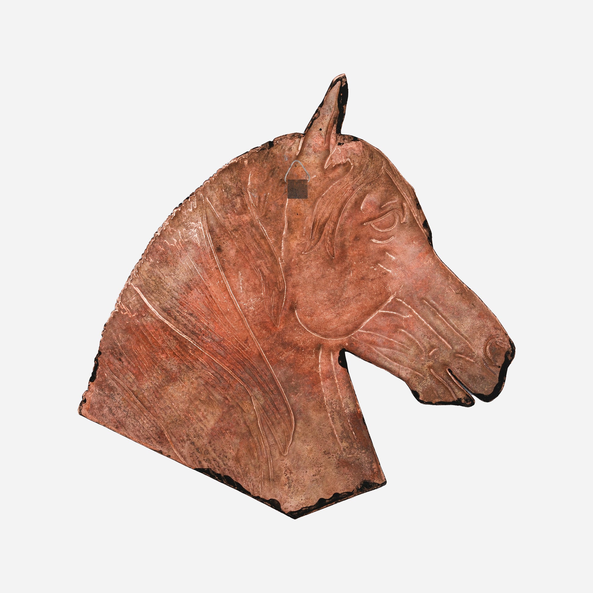 Horse Head Copper Wall Decor