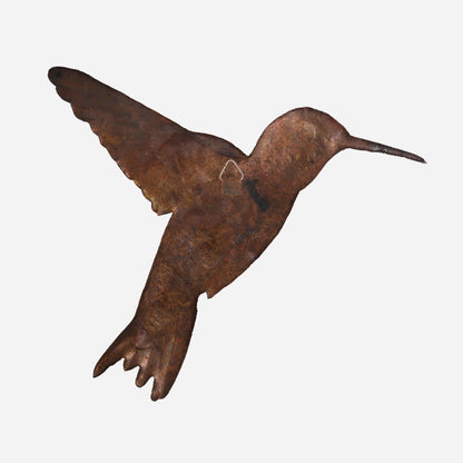 Hummingbird Copper Wall Art