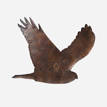 Hawk Copper Wall Art