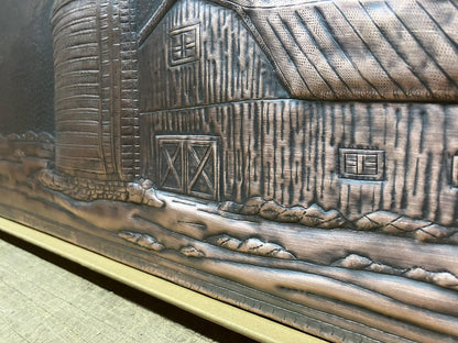 Countryside Silo & Barn Copper Kitchen Backsplash
