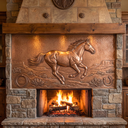 Horse Copper Wall Art — Portraits, Plaques & Signs