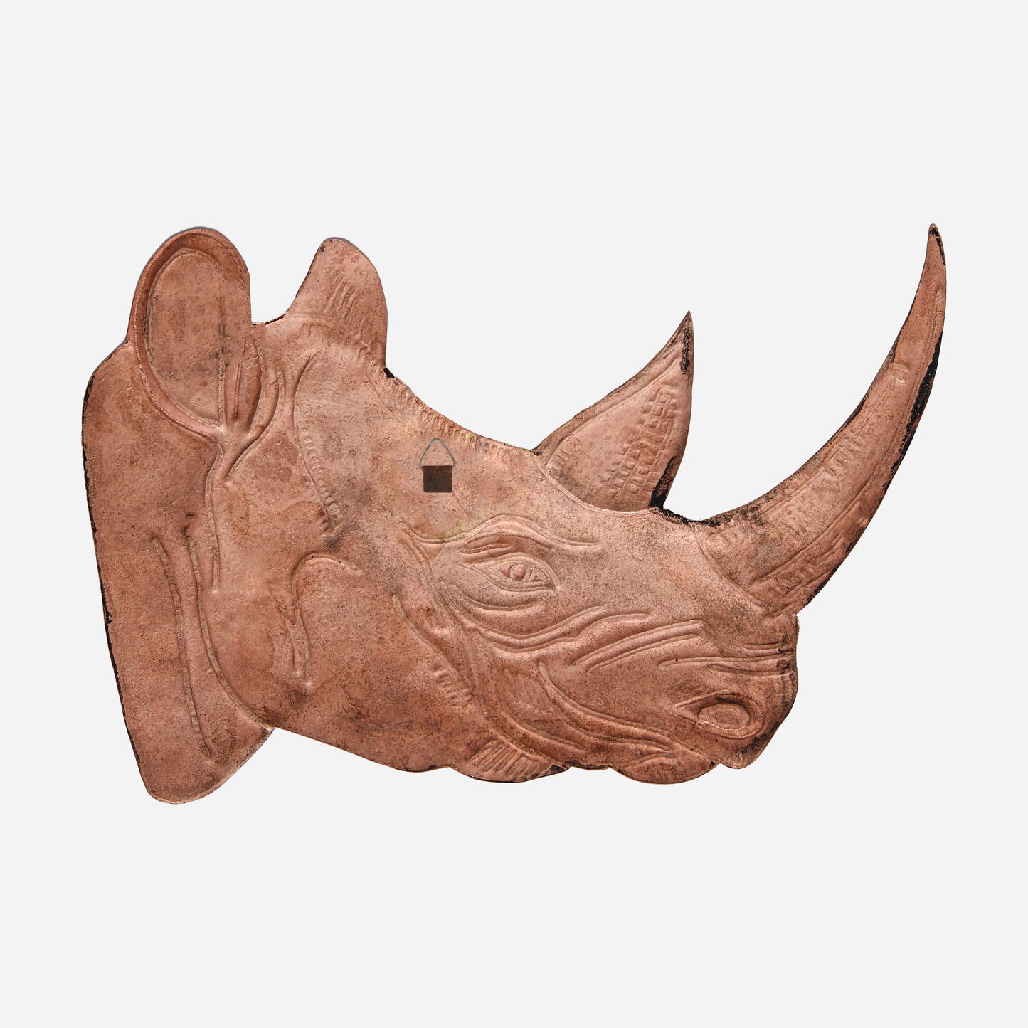 Rhino Copper Artwork