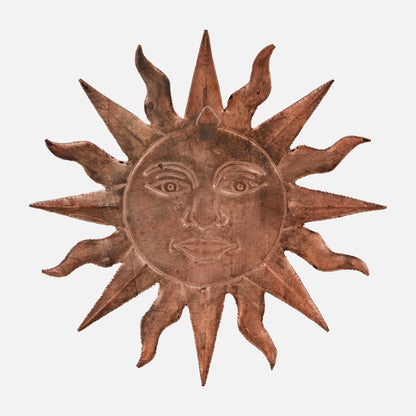 Sun Copper Wall Art