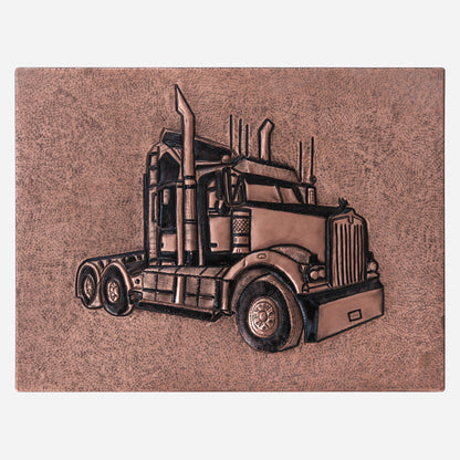 Truck Copper Wall Art 11.8x15.7" Copper&Black - Natuross