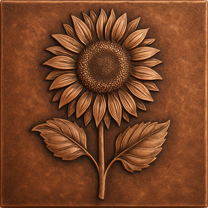 6x6 Copper Backsplash Tile | Handmade Kitchen Tiles - Natuross