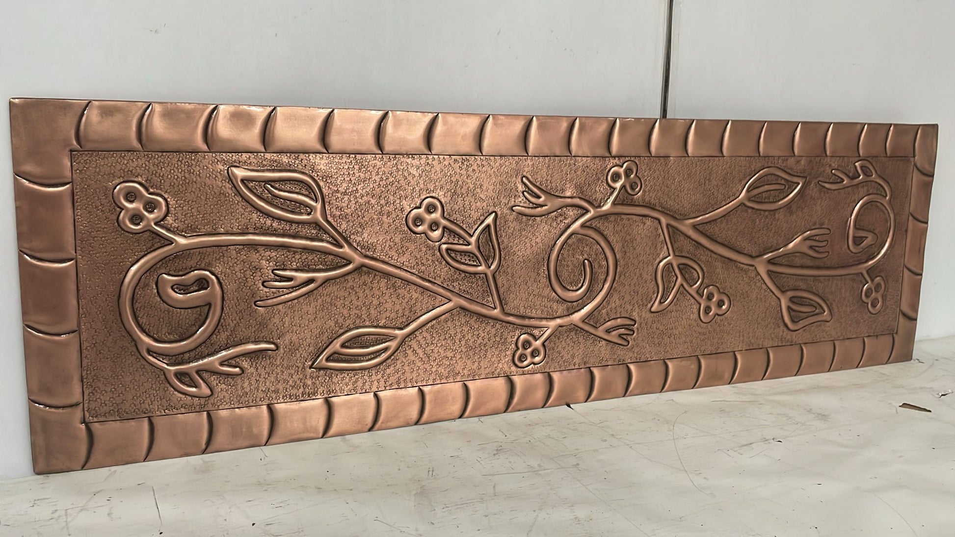 Copper Kitchen Island Panels — Handmade Decorative Copper Inserts - Natuross