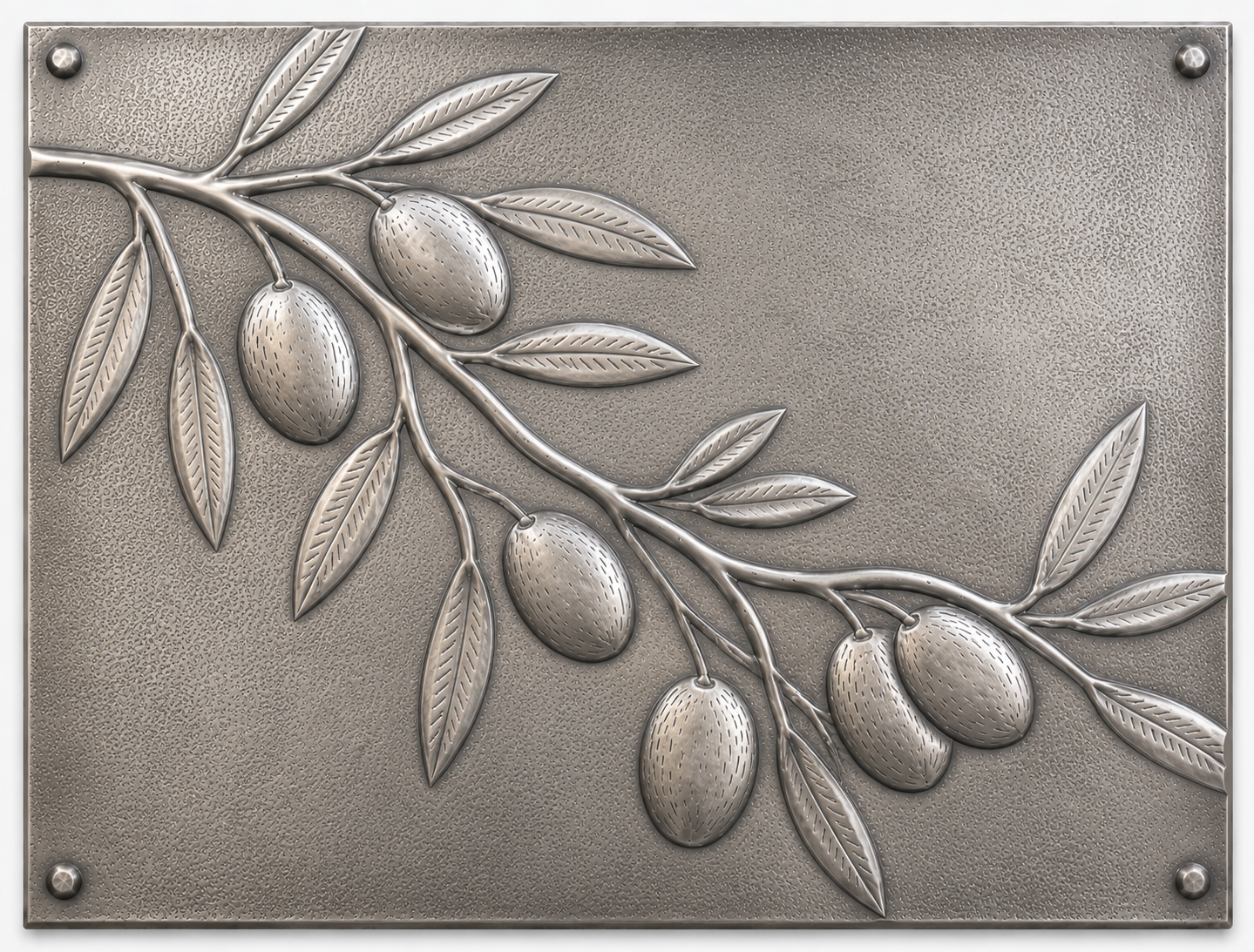Olive Branch Copper Backsplash