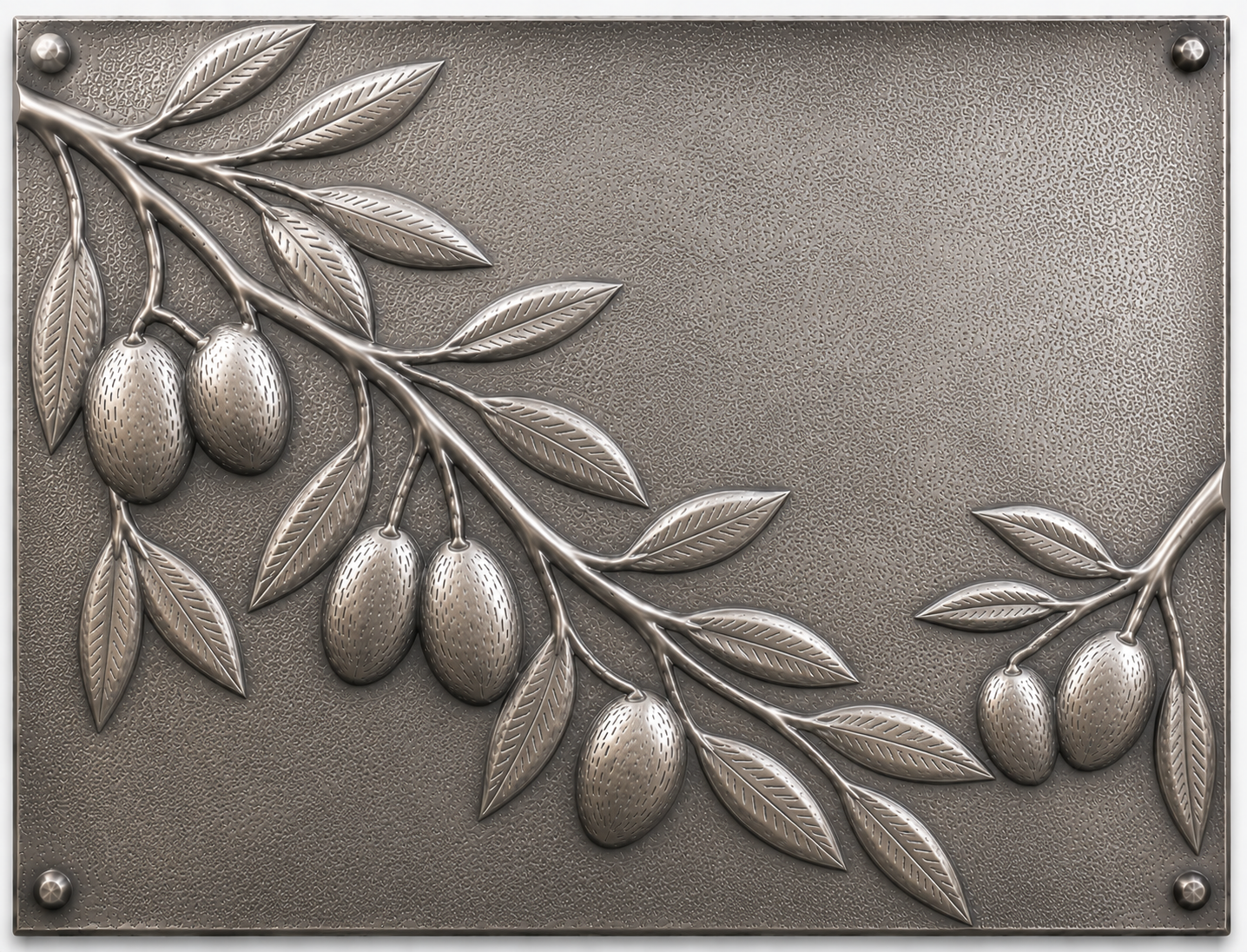 Olive Branch Copper Backsplash