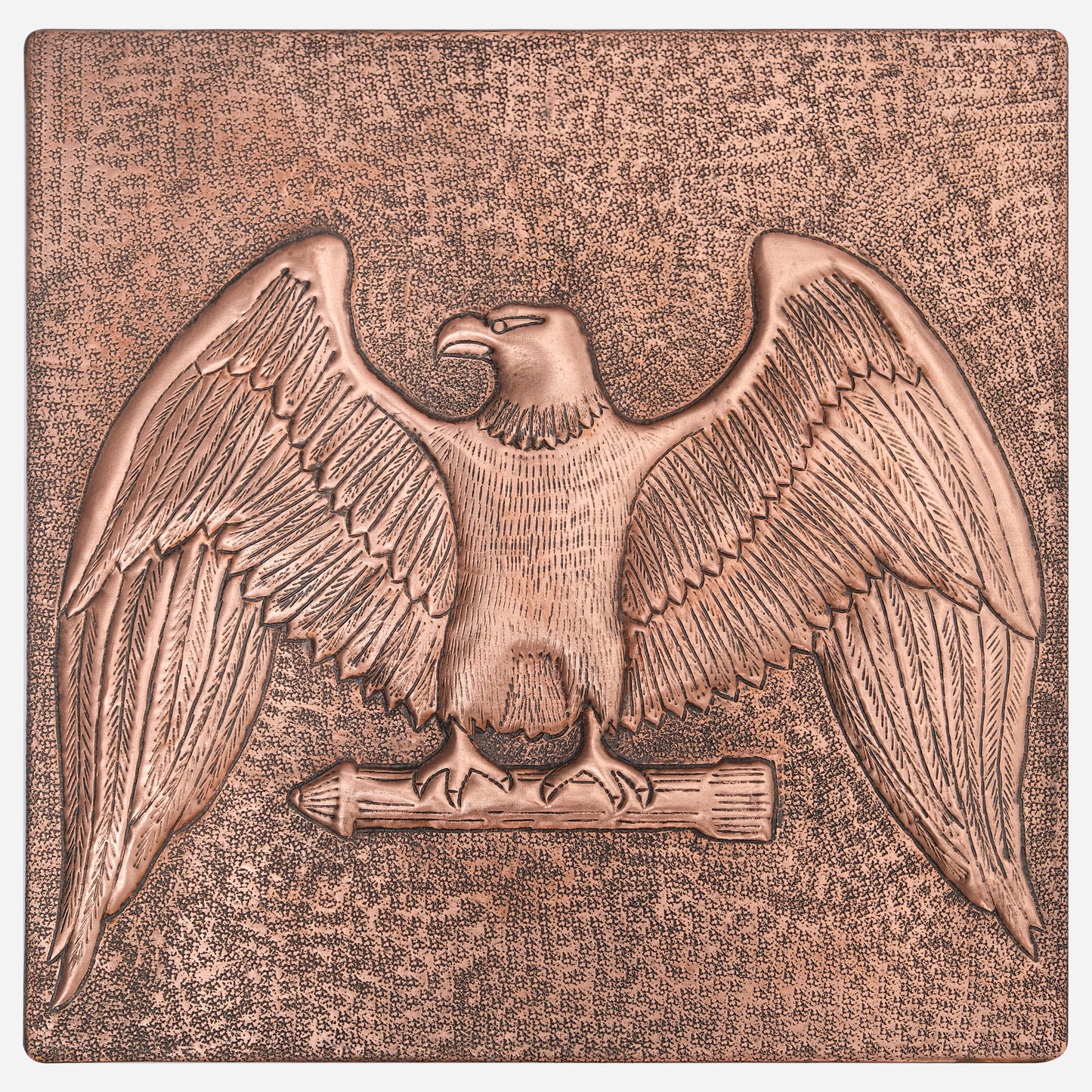 Copper Eagle Wall Art 11.8x11.8" - Natuross