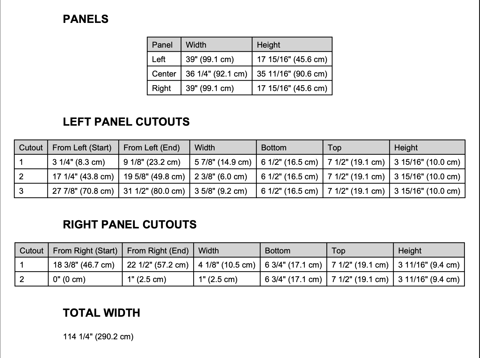 Natuross Full Kitchen Backsplash with Stove Center - Natuross