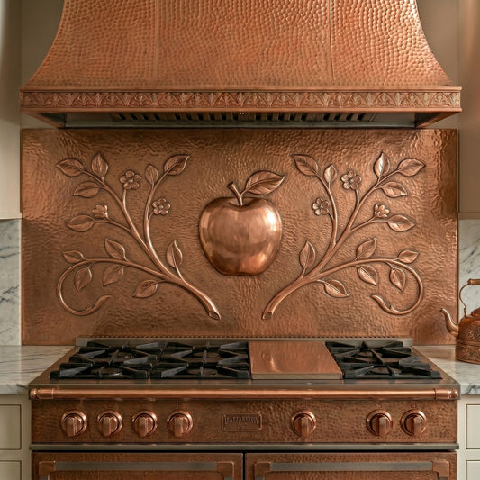 Apple Copper Wall Art