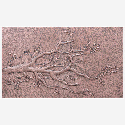 Tree Branch Copper Backsplash Tile