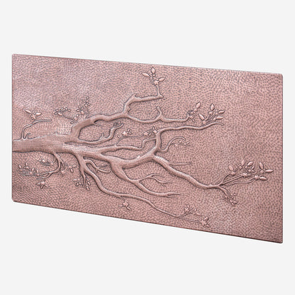 Tree Branch Copper Backsplash Tile