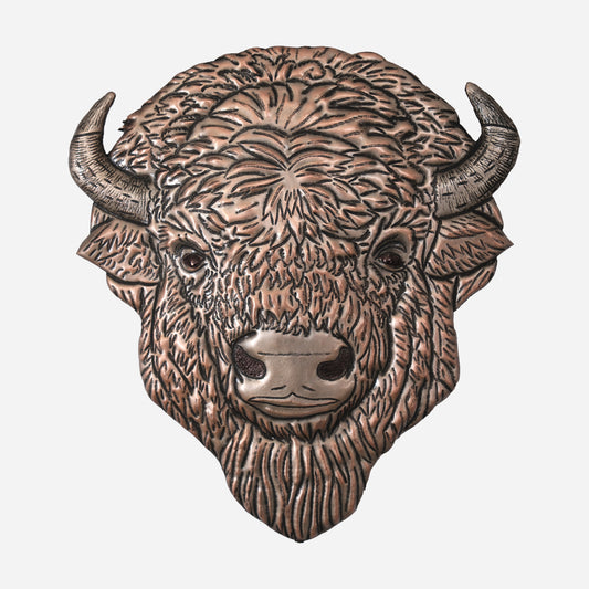 Bison Head Wall Art